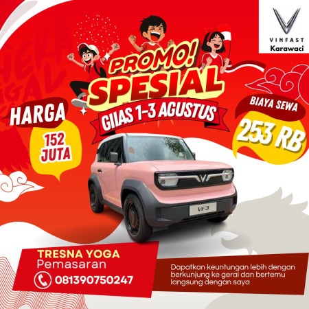 Promo vinfast Serpong Agustus 2025